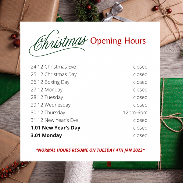 Blue Christmas Opening Hours Instagram Post (1)